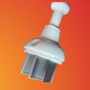 Pampered Chef Food Chopper Replacement Plunger Handle & Stainless Steel Blades